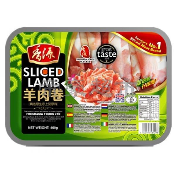 Freshasia Sliced Lamb 400g