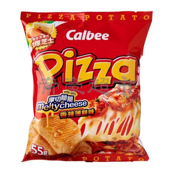 Calbee Spicy Pizza flv Potato Chips 55g