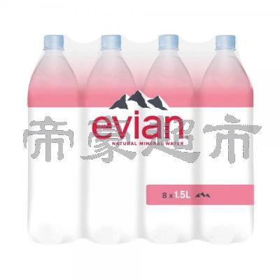 Evian water 6X1...