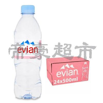 Evian water 500...