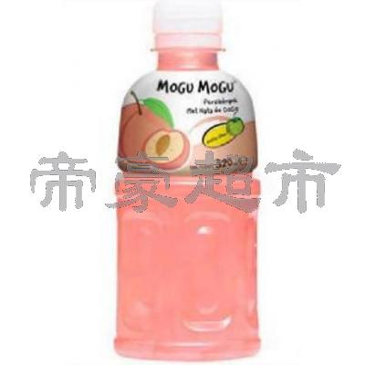 Mogu Mogu Peach Flavoured Drink With Nata De Coco 320ml