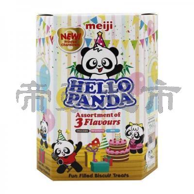 Meiji Hello Panda Biscuits - Assorted 260g