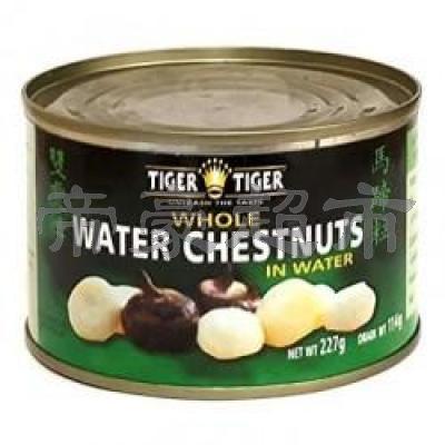 Tiger Tiger Whole Water Chestnuts 227g