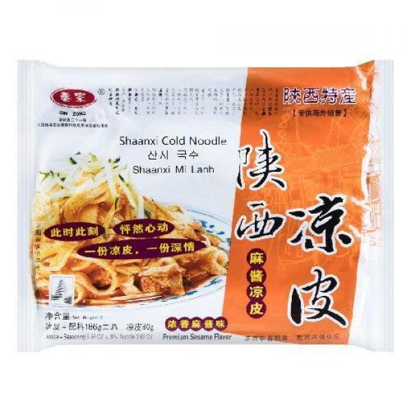 QZ ShaanXi Cold Noodle - Premium Seasame Flavour 168g 