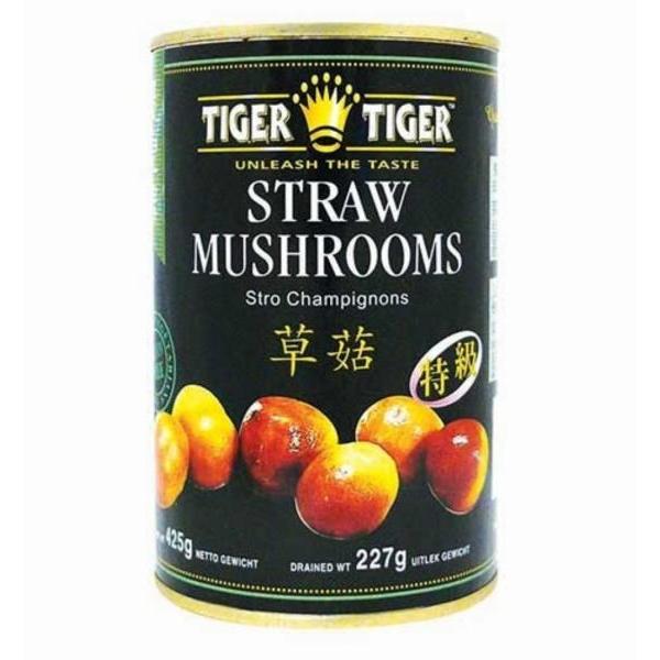 Tiger Tiger Straw Mushrooms  425g
