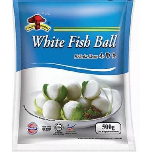 Mushroom White Fish Ball 500g