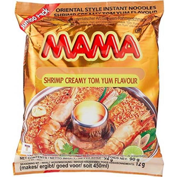 MAMA Shrimp Creamy Tom Yum Packet Noodles 90g