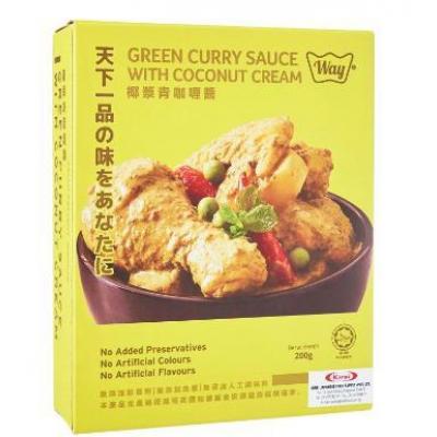 Way Green Curry with Coconut Cream 2 in 1 200g