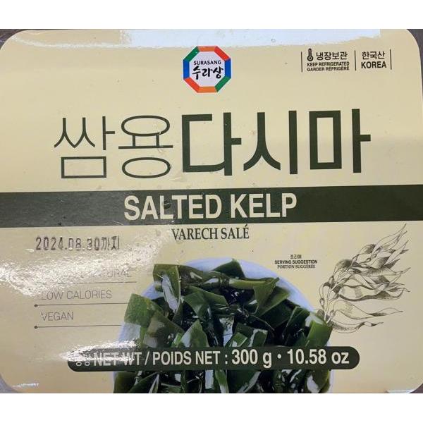 Surasang 韩国 盐渍海带 盒装 300g