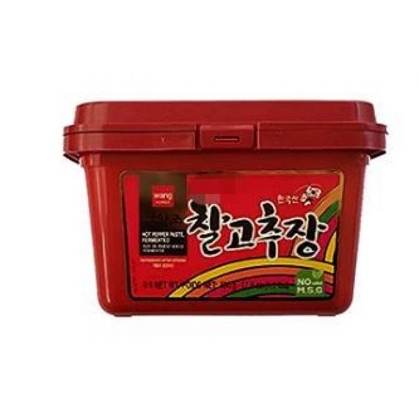 Wang Hot Pepper Paste in Plastic Tub 500g