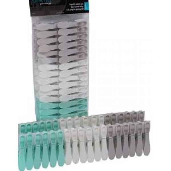 Plastic Clothes Pegs 36pack 