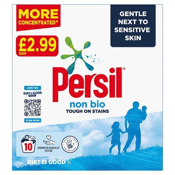Persil non bio washing powder 10 washes 