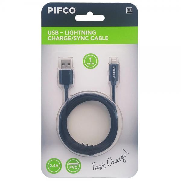 Pifco USB lightning charge/ sync cable 