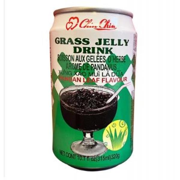 CC Canned Grass Jelly Drink Pandan Flavour 320g
