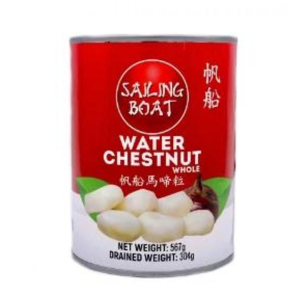 Sailing Boat Water Chestnut Whole 567g