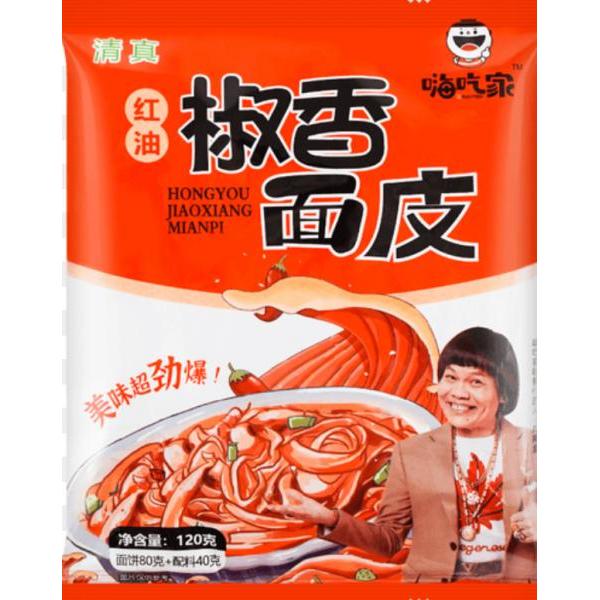 HCJ Sichuan Broad Noodle 120g