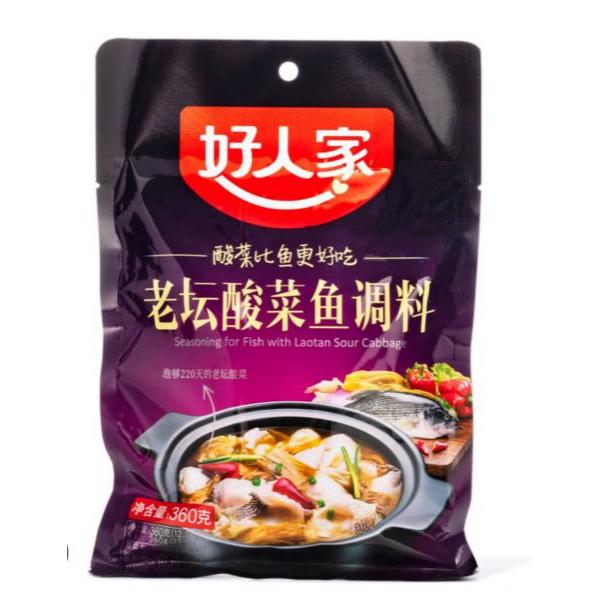 HRJ Seasoning for Fish with Pickled Mustard 360g