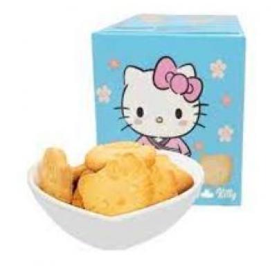 Bourbon Hello Kitty小曲奇饼干 牛奶味 47g