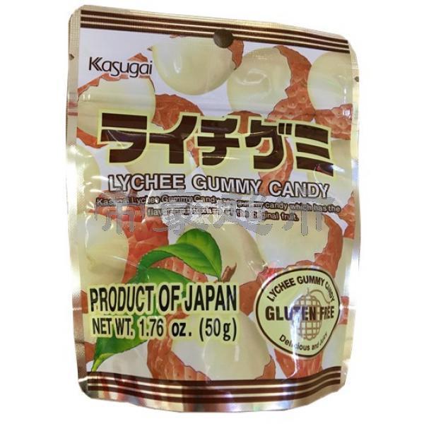 Kasugai Lychee Gummy Candy 50g