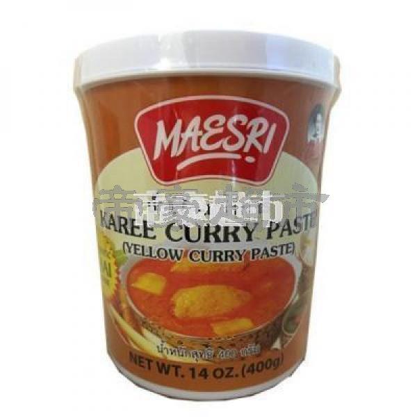 Maesri Karee Curry Paste (Yellow Curry Paste) 400g