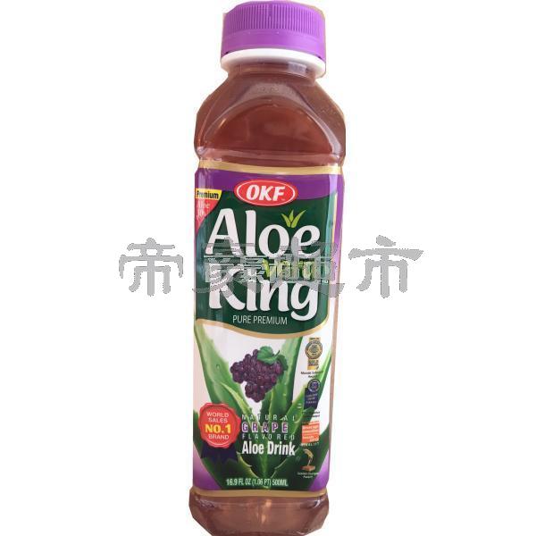 OKF 芦荟汁葡萄味500ml