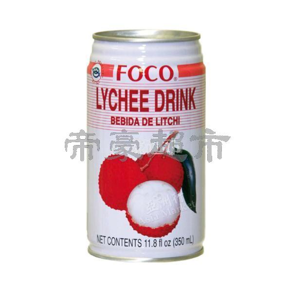 FOCO 荔枝汁 350ml