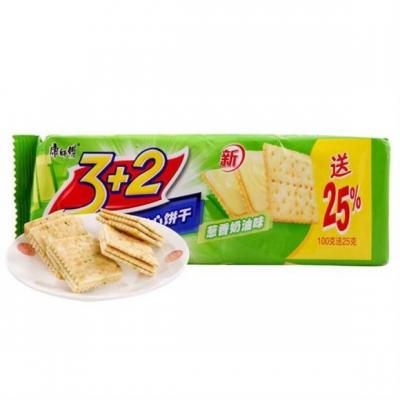 康师傅 3+2葱香奶油苏打饼 ...