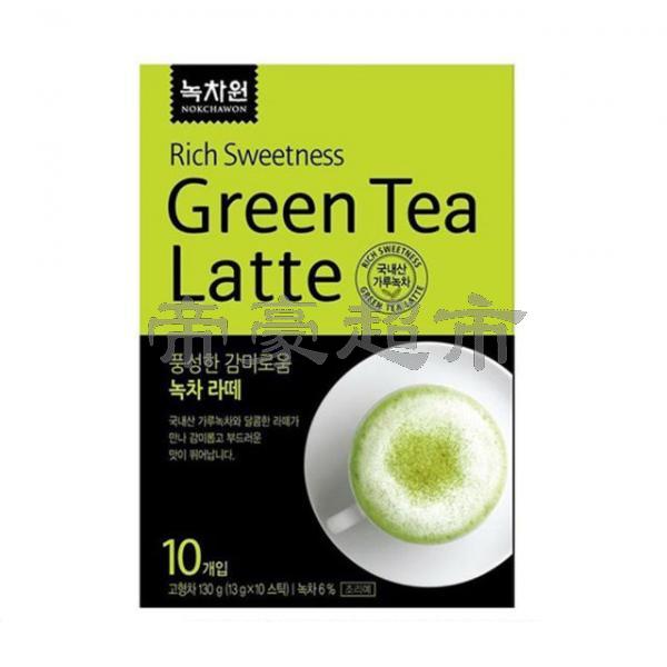 NOKCHAWON Green Tea Latte 13g*10_Instant Drinks_Beverages_约克帝豪华人超市