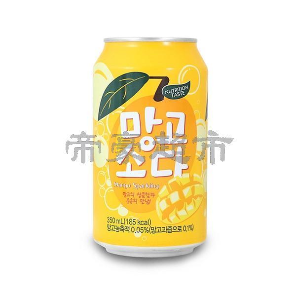 韩国芒果味碳酸饮料 350ml