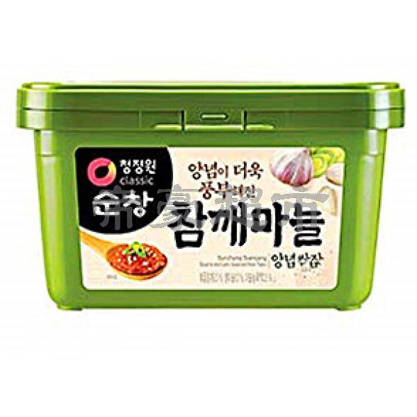 CJO 韩国芝麻蒜味酱 500g