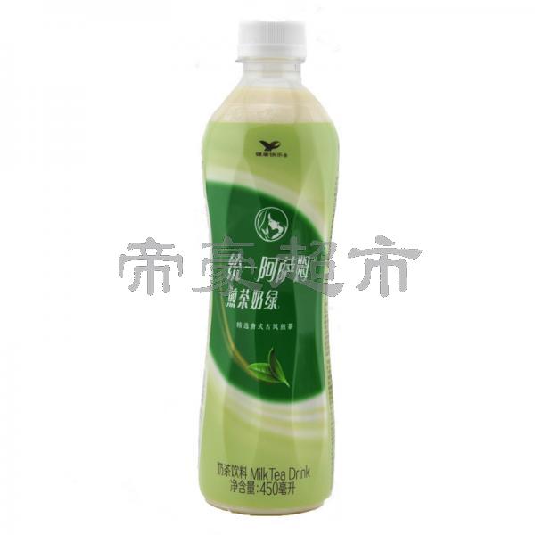 UNI MILK TEA DRINK - GREEN ASSAM FLV 450ML