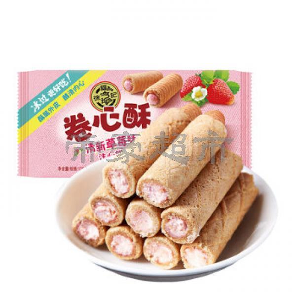 HSU ROLL COOKIE STRAWBERRY FLAVOR 105G