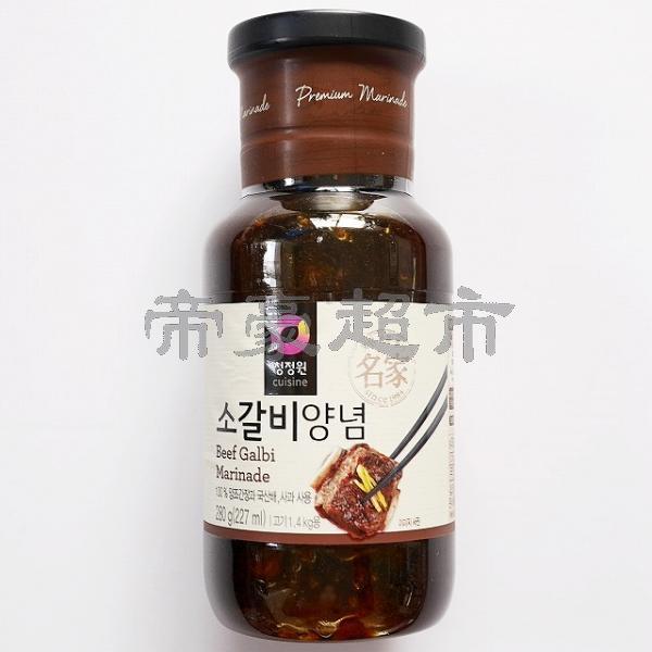 Chungjungone 韩国名家 韩式牛肉烧烤酱 290g