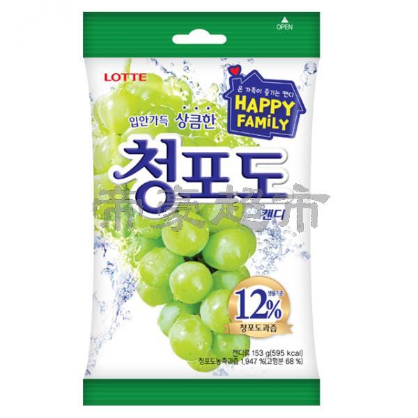 Lotte 青葡萄汁糖 153g