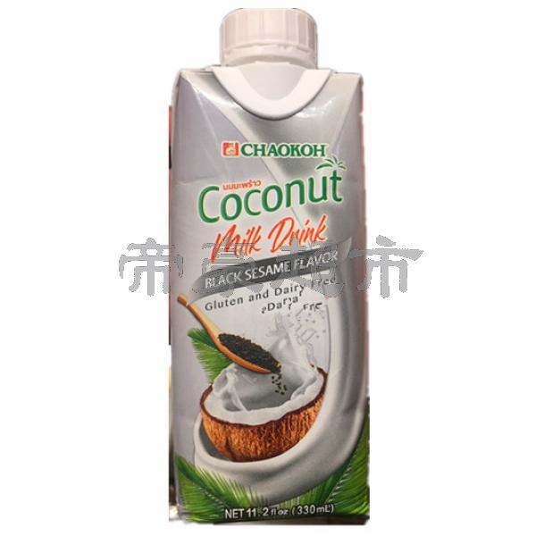 CHAOKOH Coconut Milk Drink-Black Sesame Flv 330ml
