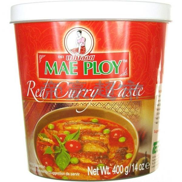 Mae Ploy 红咖喱酱 400g