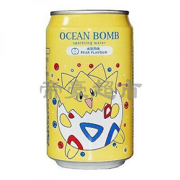 Ocean Bomb Sparking Water - Pear Flavor 330ml