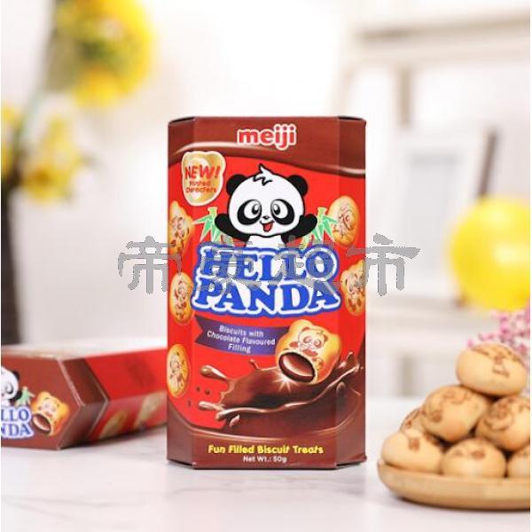 MEIJI 熊猫巧克力夹心饼干 50g
