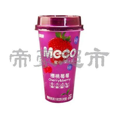 香飘飘 蜜谷 果汁茶-樱桃莓莓 400ml