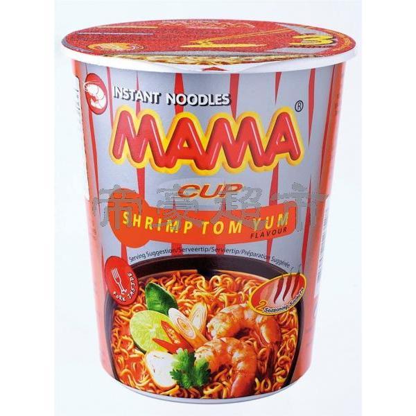 MAMA INSTANT CUP NOODLES SHRIMP TOM YUM FLAVOUR 70G