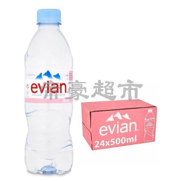 Evian依云矿泉水 500mlx24