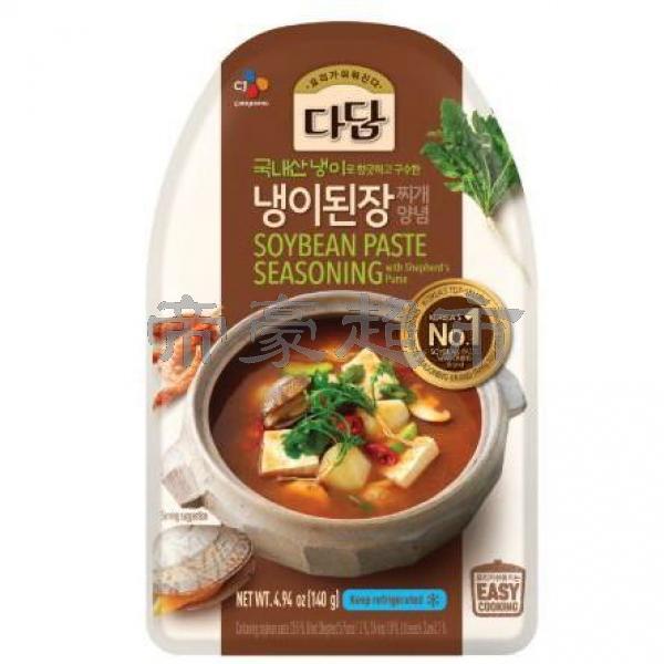 CJ 韩式大酱汤底-香芥菜 140g