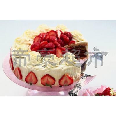 女神节蛋糕系列 鲜草莓奶油蛋糕...