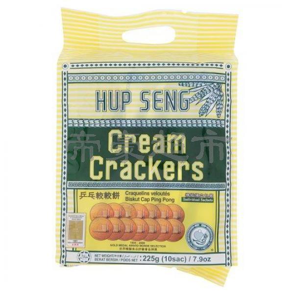 Hup Seng Cap Ping Pong Cream Crackers 225g