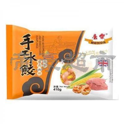康乐 猪肉大虾玉米饺 410g