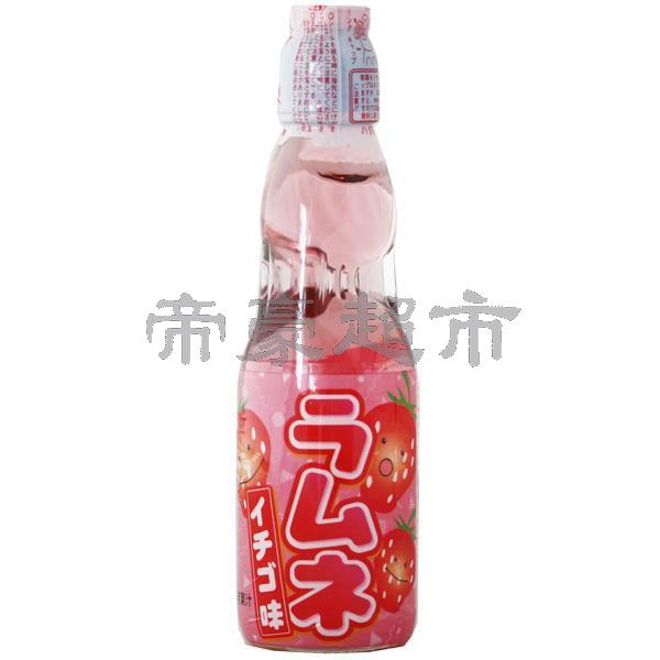 Hatakosen 日本波子弹珠汽水- 草莓味 200ml