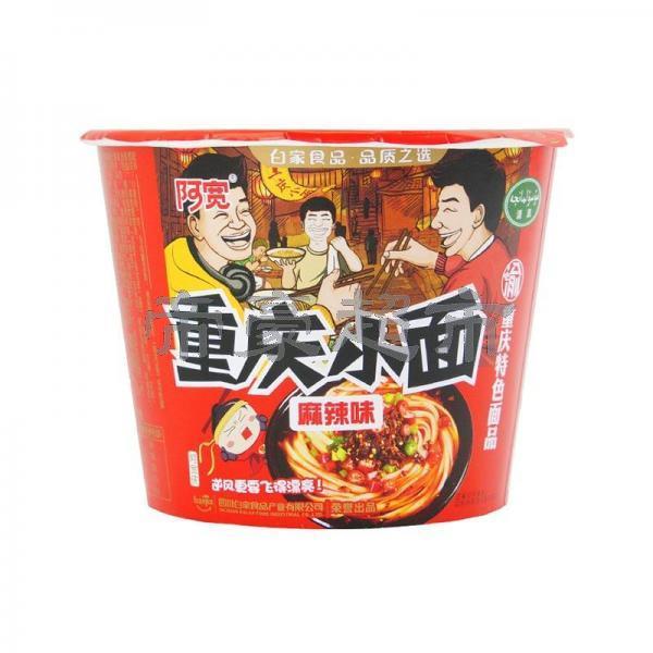 BJ Chongqing Noodle Spicy (bowl) 100g