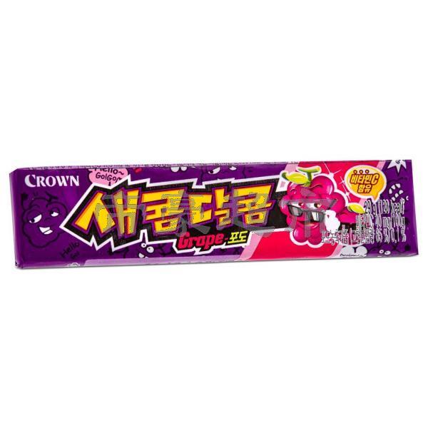 Crown 韩国焦糖提子味糖 29g