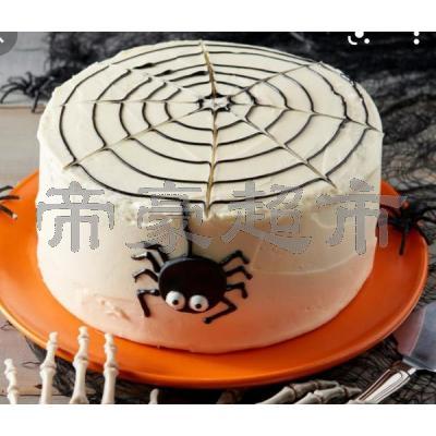 万圣节蛋糕系列—蜘蛛网