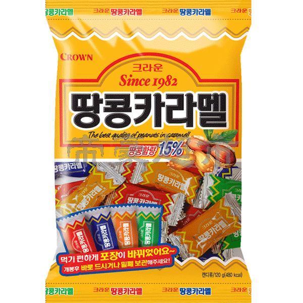 Crown Peanut Caramel Candy 120g